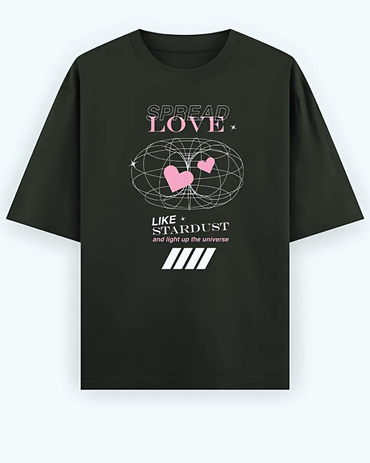 SPREAD LOVE LIKE STARDUST PREMIMUM Oversized Classic T-Shirt