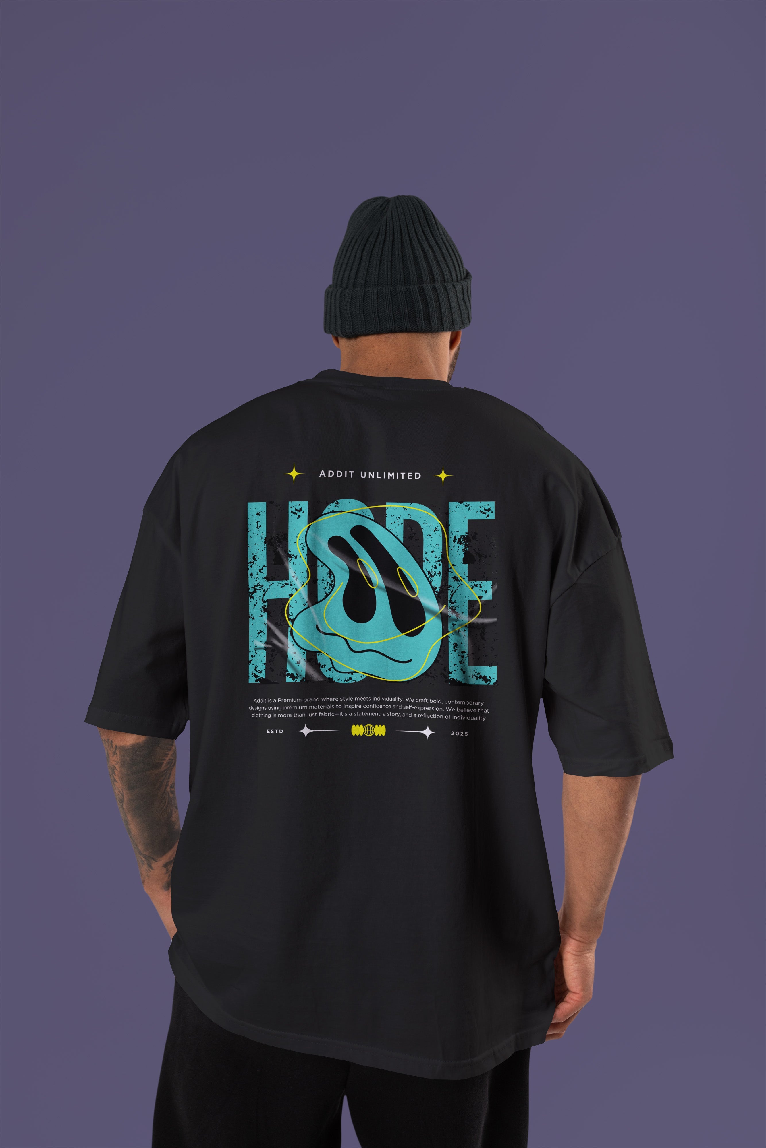 HOPE Premium Oversize Tshirt (Black)