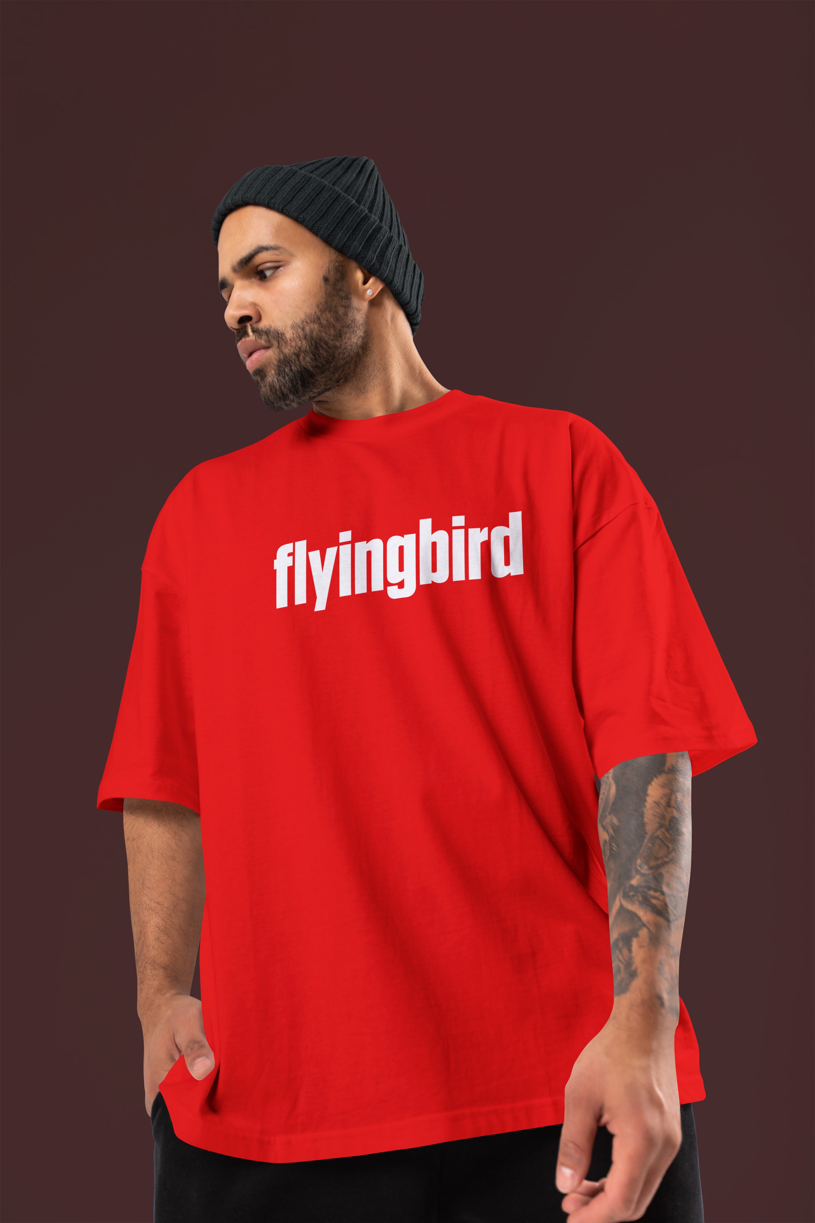 MIND Premium Oversize Tshirt (Red)