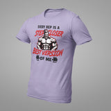 EVERY REP IS A STEP CLOSER BEST VERSION Premium Cotton  Regular-fit T-Shirt